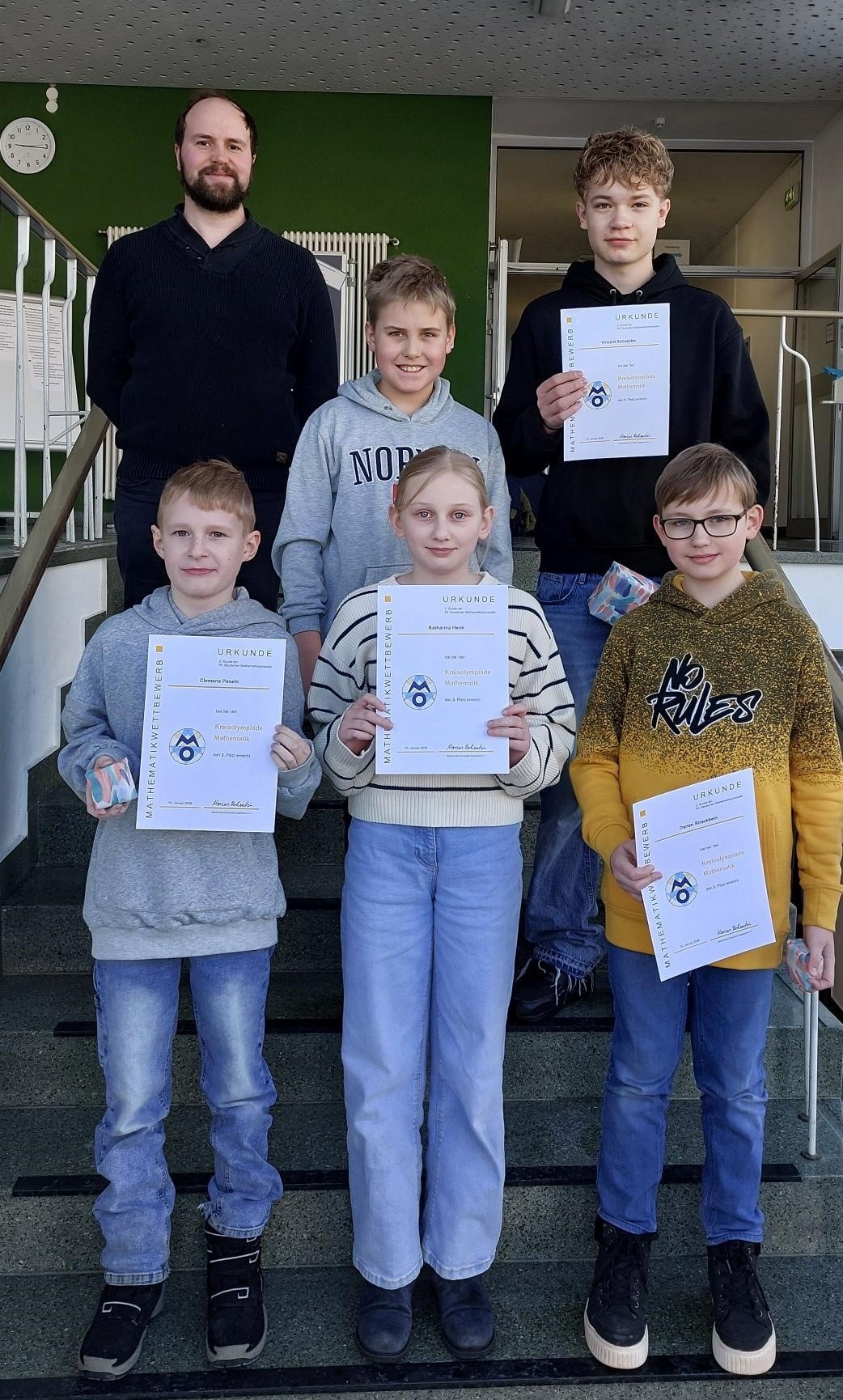 Viele Preise bei der Matheolympiade