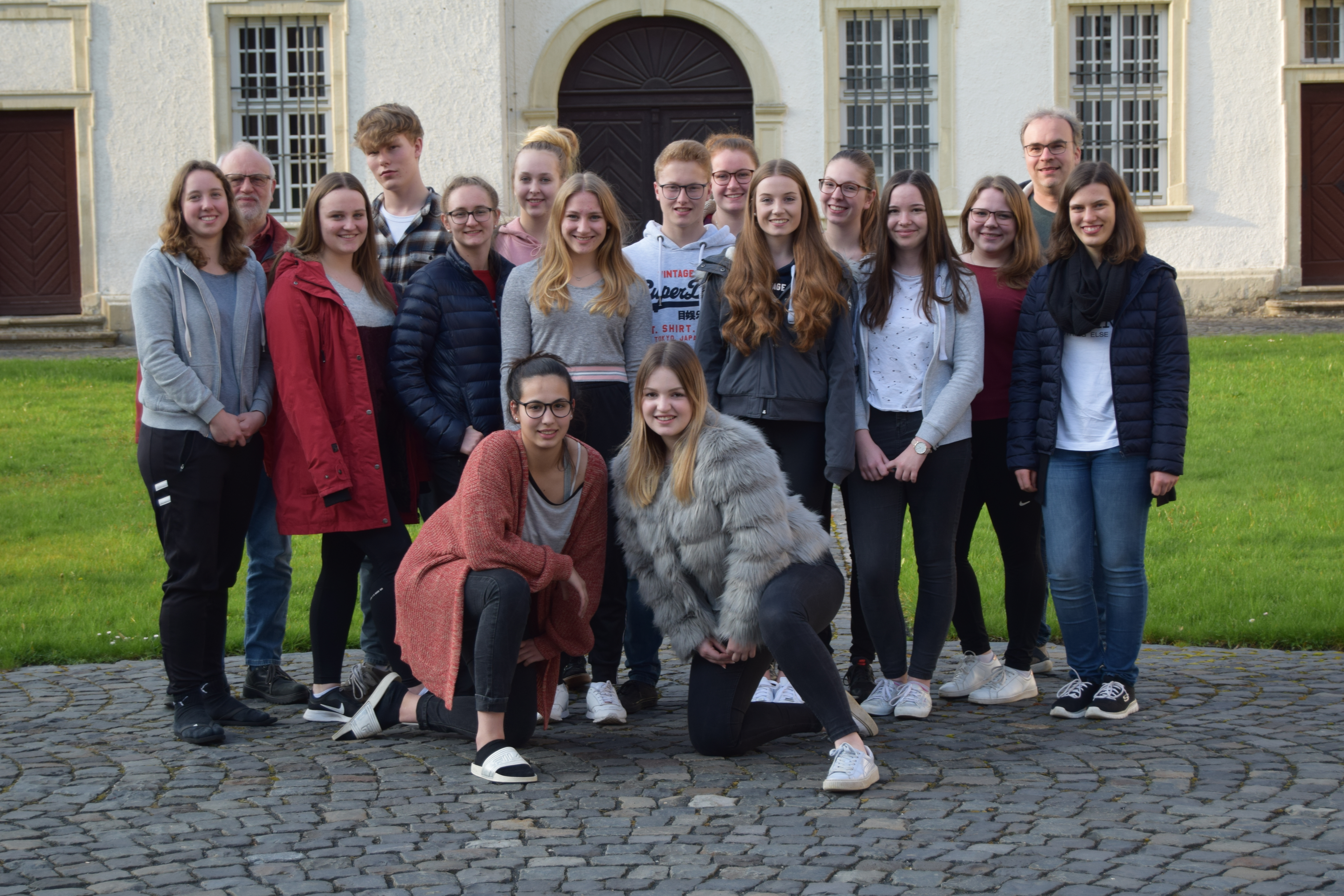 Reli-Abiturienten im Kloster Marienstatt