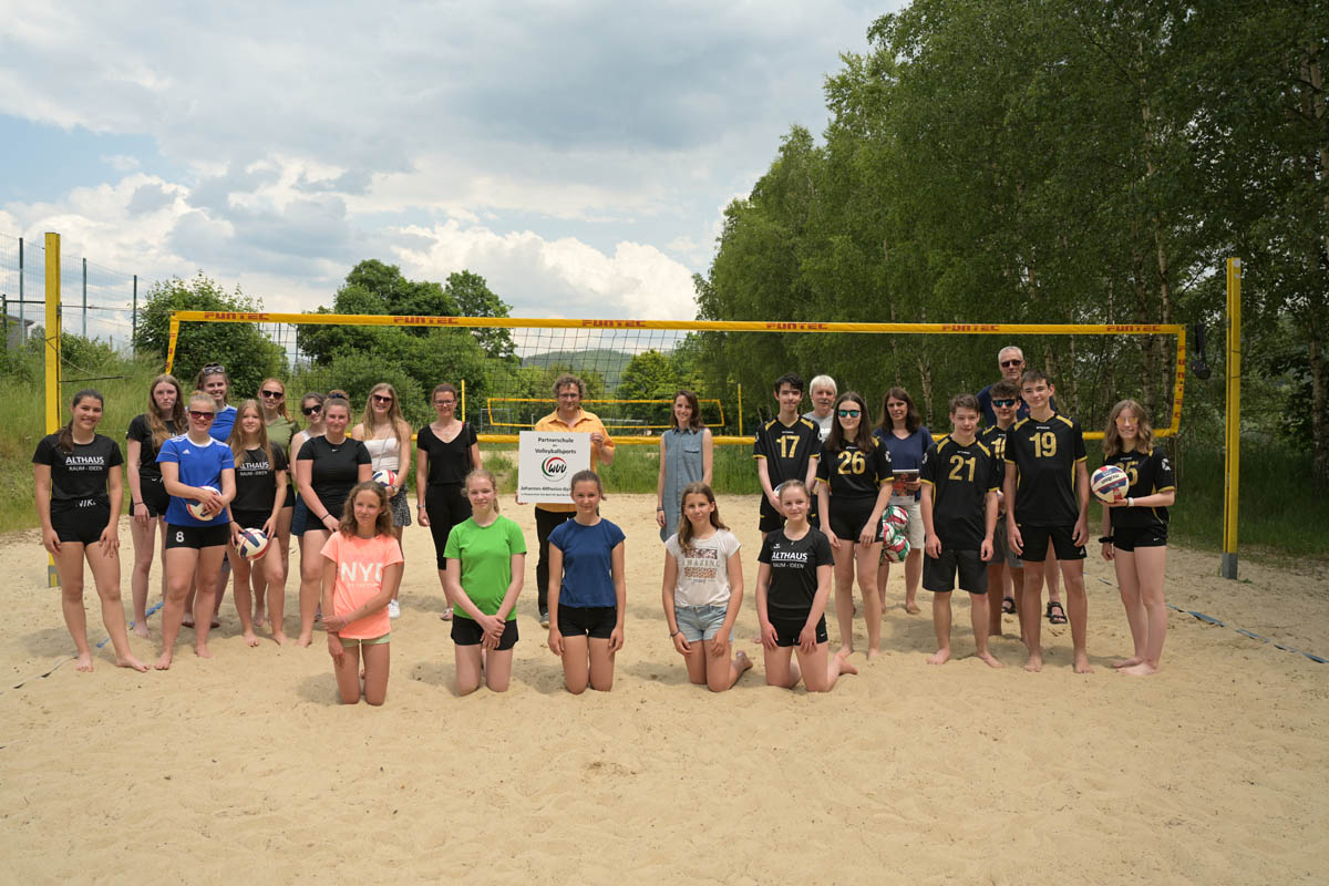 Johannes-Althusius-Gymnasium ist „Partnerschule des Volleyballsports“